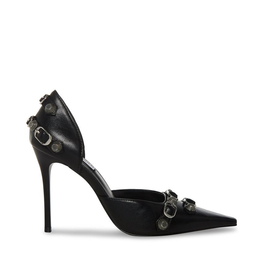 Black Steve Madden Dali Women\'s Heels | PH 2147UBA